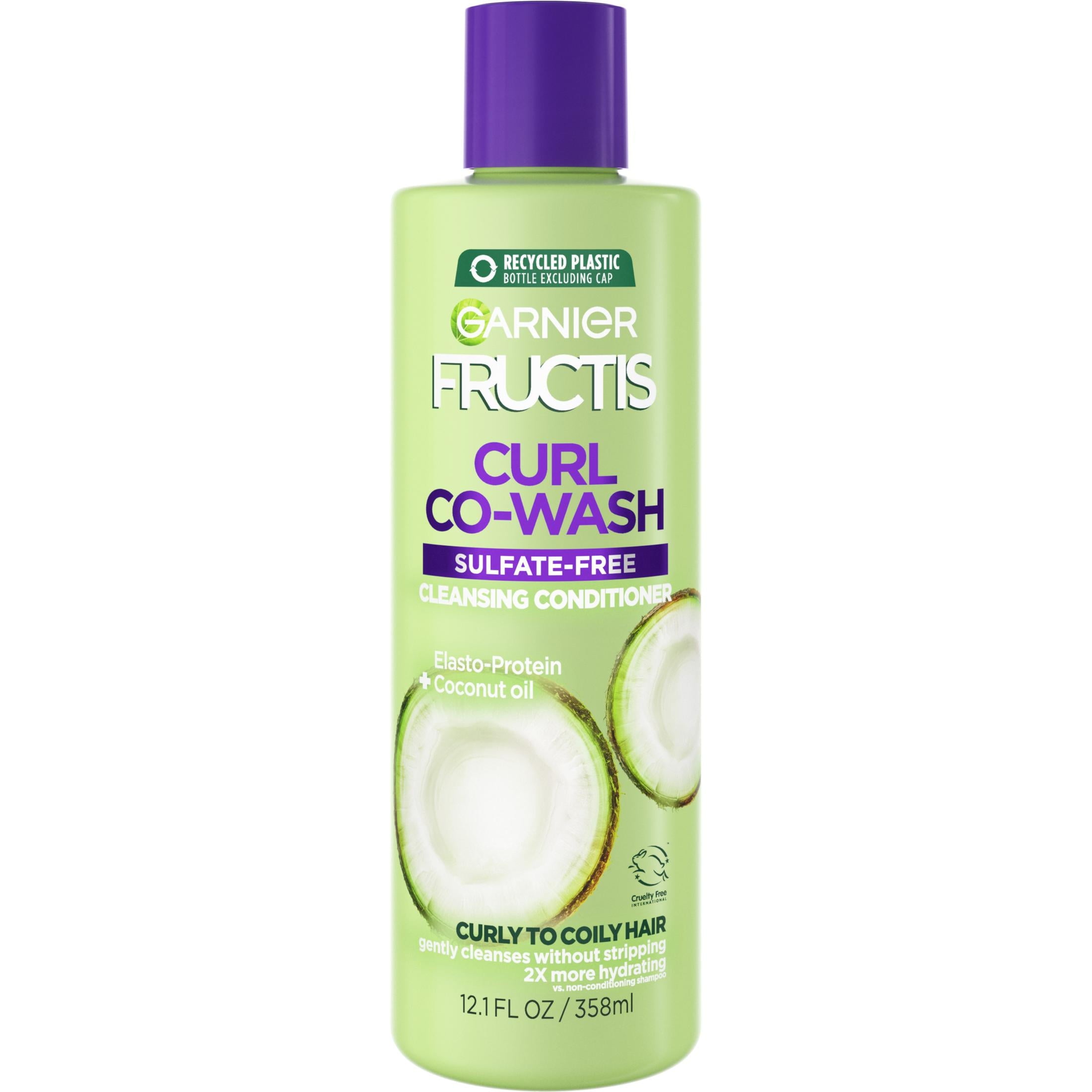 Garnier Fructis Sulfate Free Conditioner with Coconut Oil, 12.1 fl oz