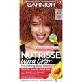 Garnier Nutrisse Ultra Color, RZ4 Intense Bronze Red, Permanent Hair Dye, 1 kit
