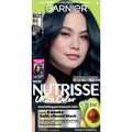 Garnier Nutrisse Ultra Nourishing Hair Color Creme, BL21 Blue Black, 1 Kit