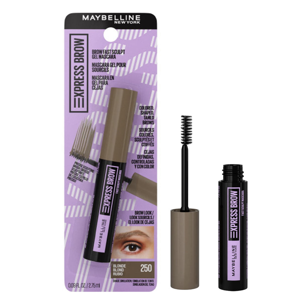 Maybelline Brow Fast Sculpt Eyebrow Gel Mascara, Blonde