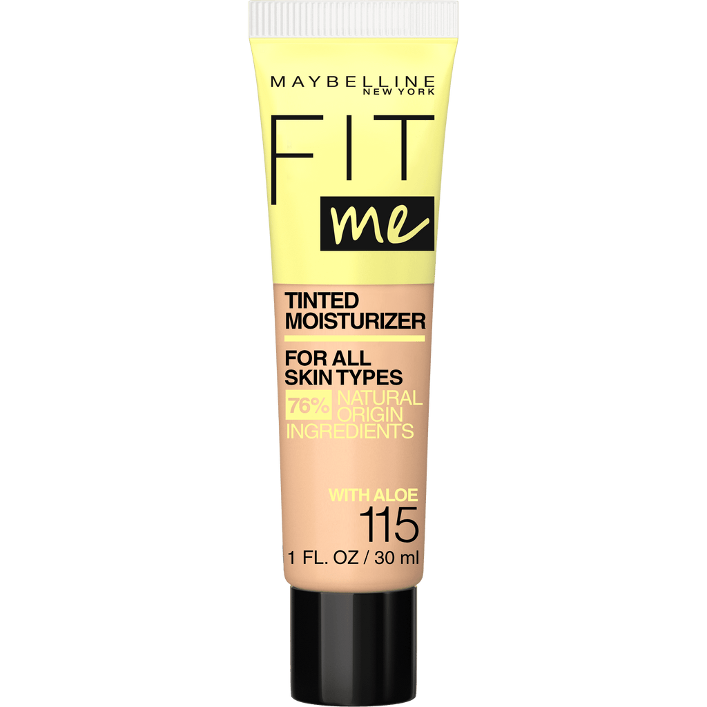 Maybelline Fit Me Tinted Moisturizer, Natural Coverage, 115, 1 fl oz