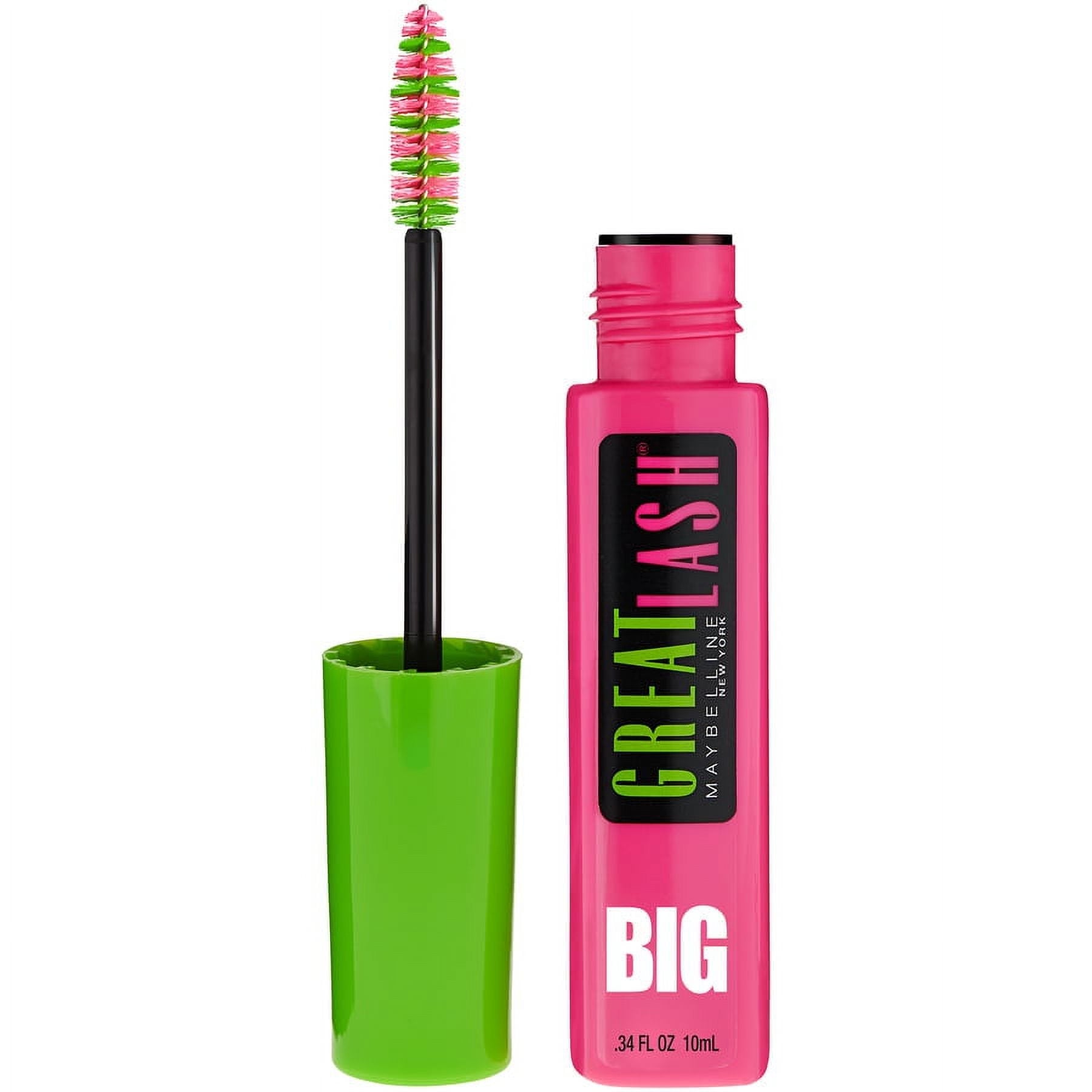 Maybelline Great Lash BIG Washable Mascara, Brownish Black