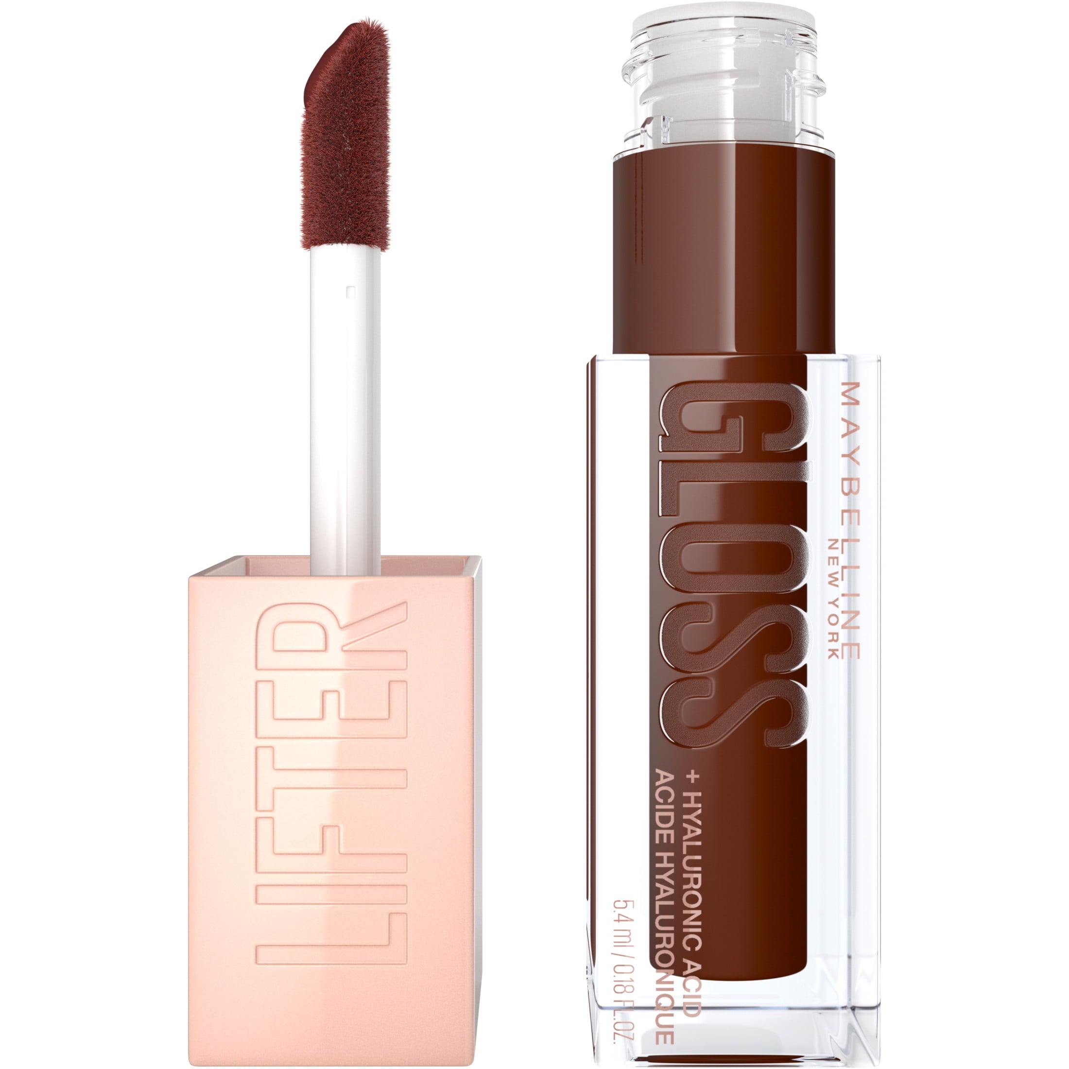 Maybelline Lifter Gloss Lifter Gloss Honeyd Lip Gloss, Toast, 0.18 fl oz