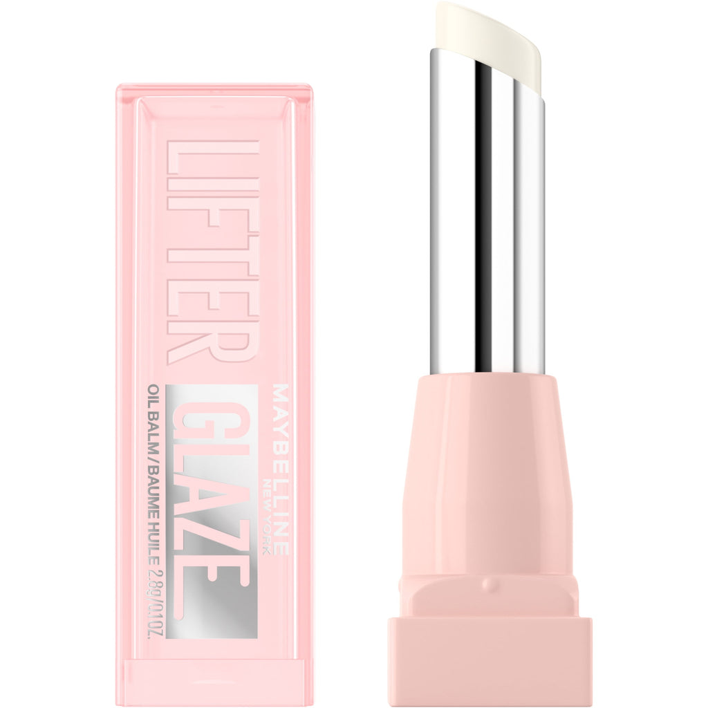Maybelline Lifter Glaze Hydrating Lip Gloss Oil Balm with Hydrating Oil Blend, Clear Crave, 0.1 oz