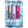 Maybelline Mascara Makeup Gift Set, Includes 3 Mini Mascara Formulas, Mini Sky High Mascara, Mini Surreal Mascara and Mini Firework Mascara, Very Black, 1 Kit