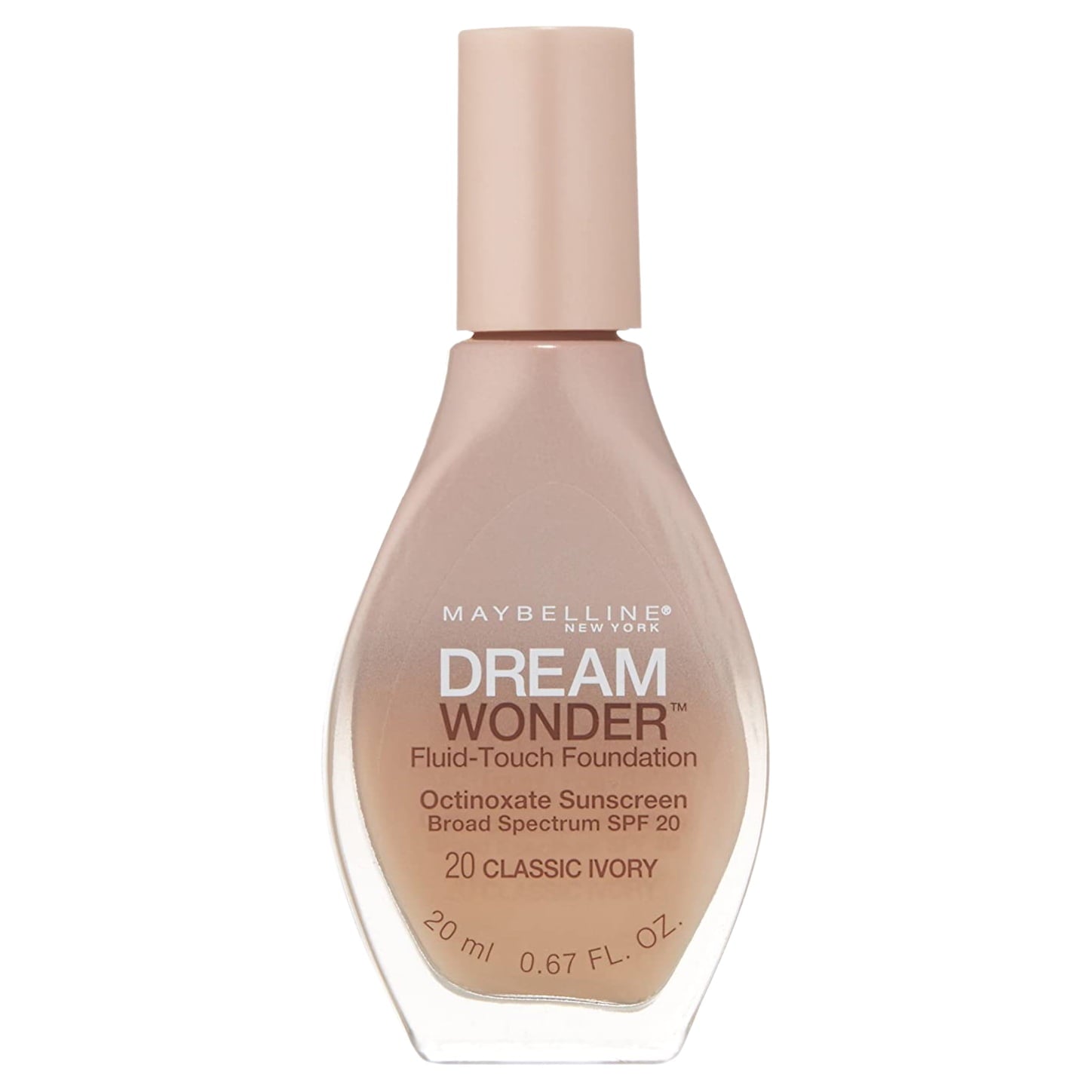 Maybelline New York Dream Wonder Fluid-Touch Foundation, Classic Ivory