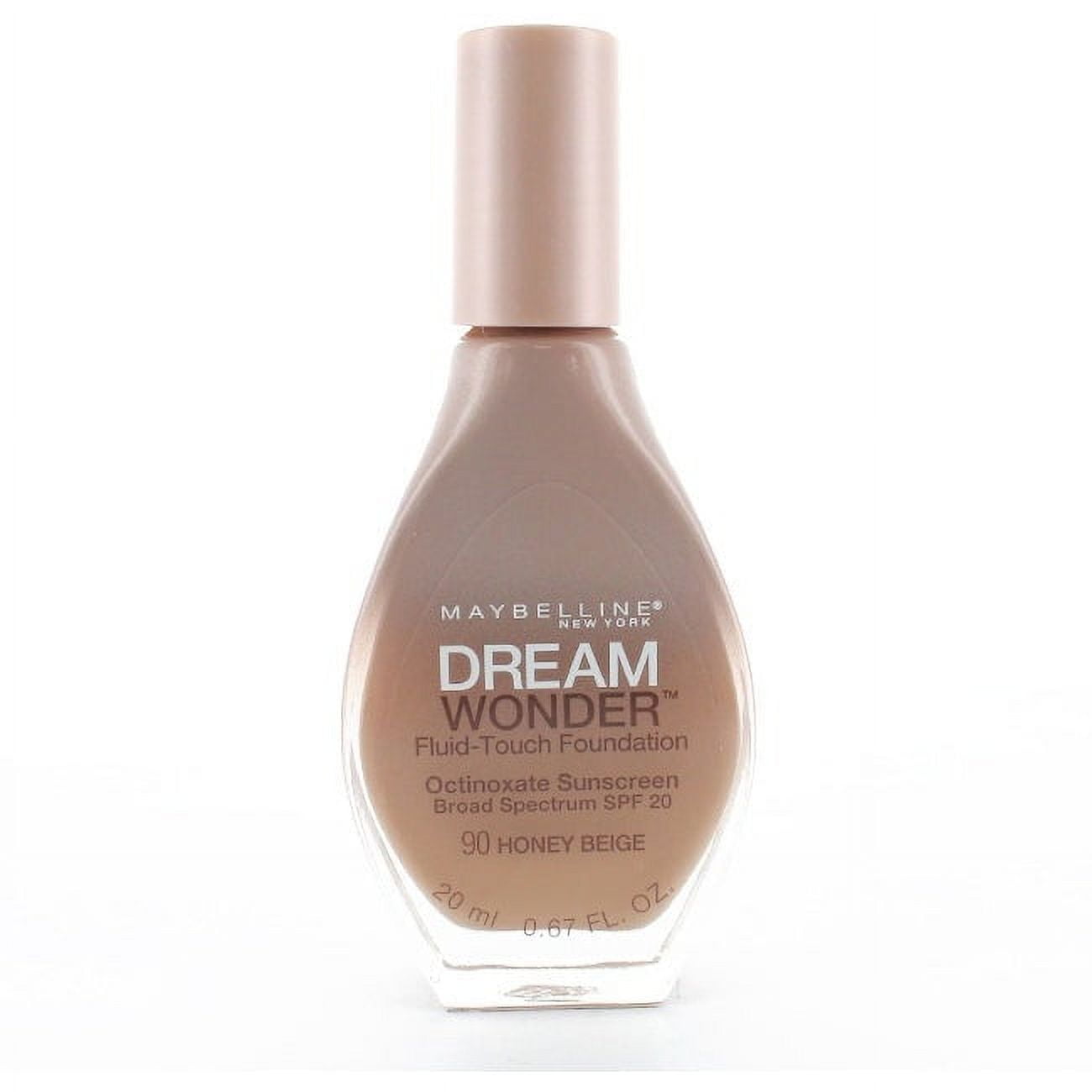 Maybelline New York Dream Wonder Fluid-Touch Foundation, Honey Beige