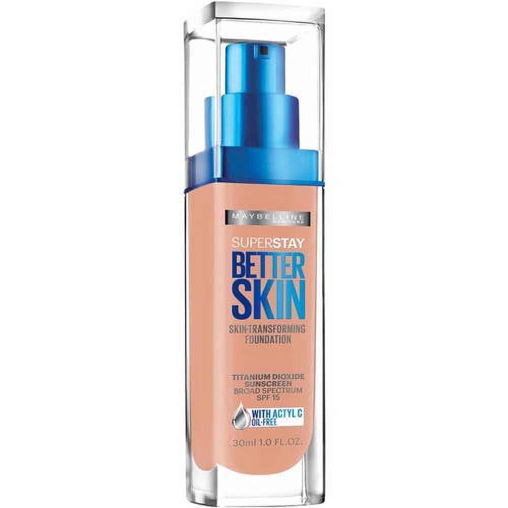 Maybelline New York SuperStay Better Skin Foundation, 40 Buff Beige, 1 Fl. Oz.