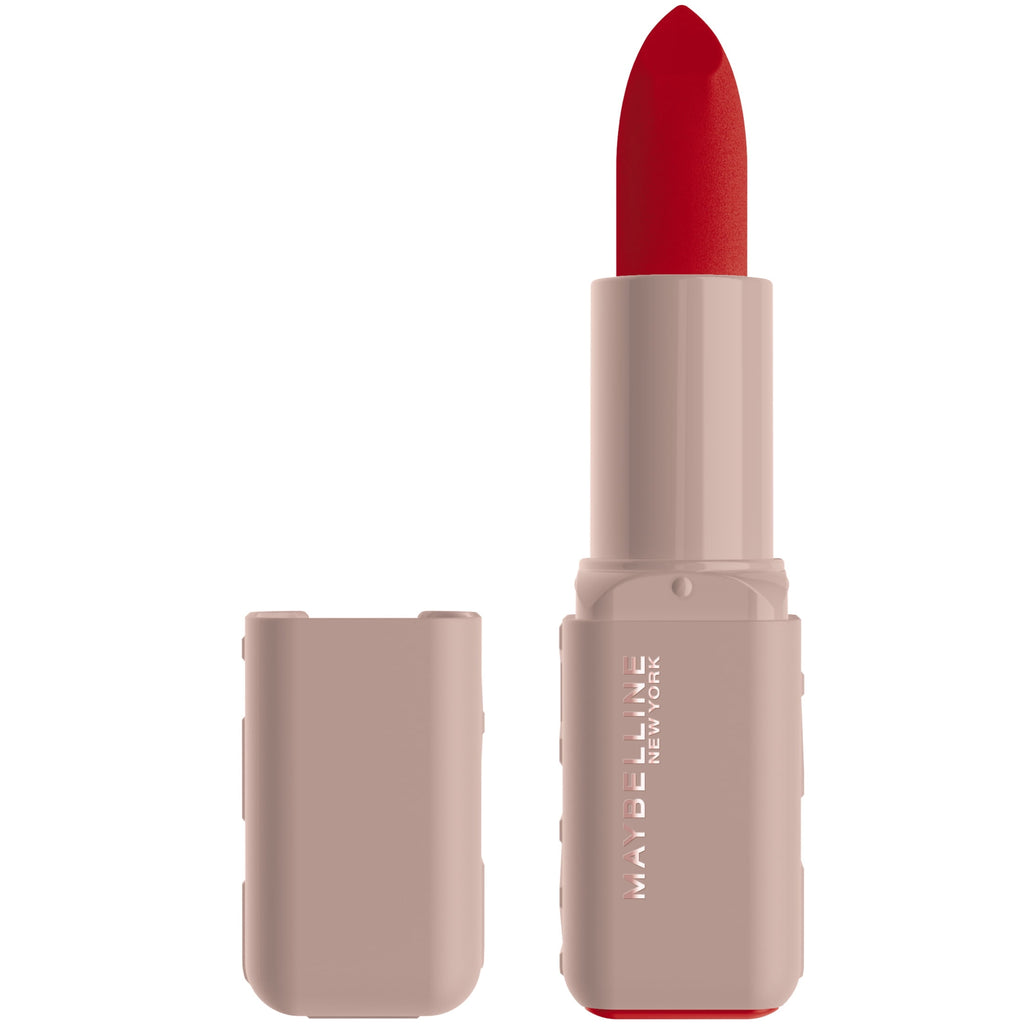 Maybelline Serum Lipstick, Matte Finish, Oil-Blend and Hyaluronic Acid, 004 Wild Card, 0.12 oz