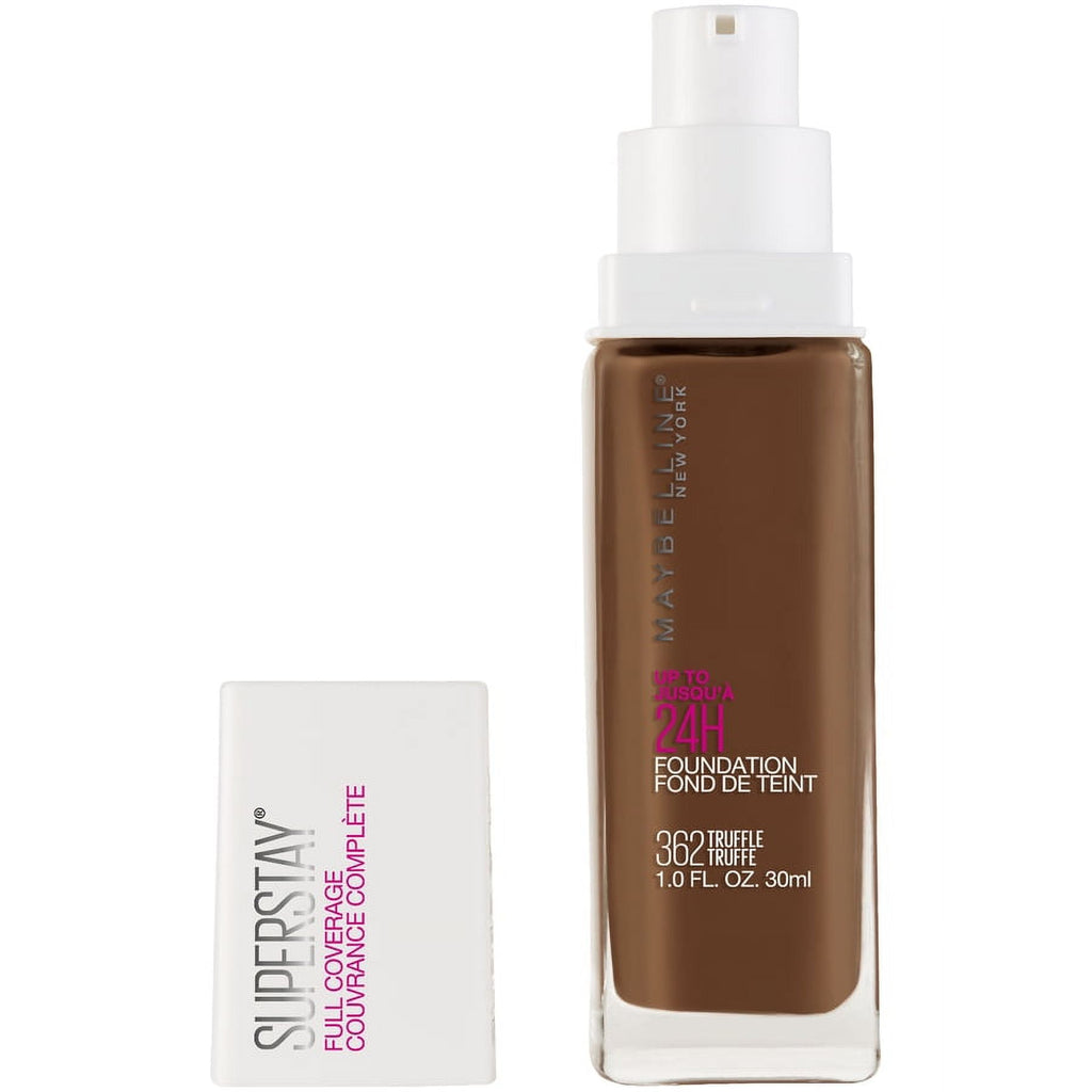 Maybelline Super Stay Longwear Liquid Foundation, Up to 30HR Wear, Truffle, 1 fl. oz.
