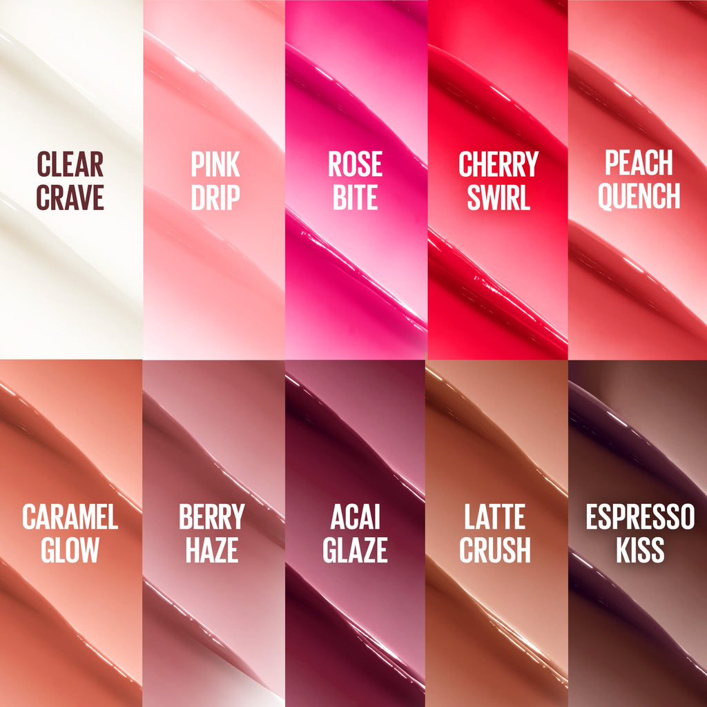 Maybelline Lifter Glaze Hydrating Lip Gloss Oil Balm with Hydrating Oil Blend, Espresso Kiss, 0.1 oz