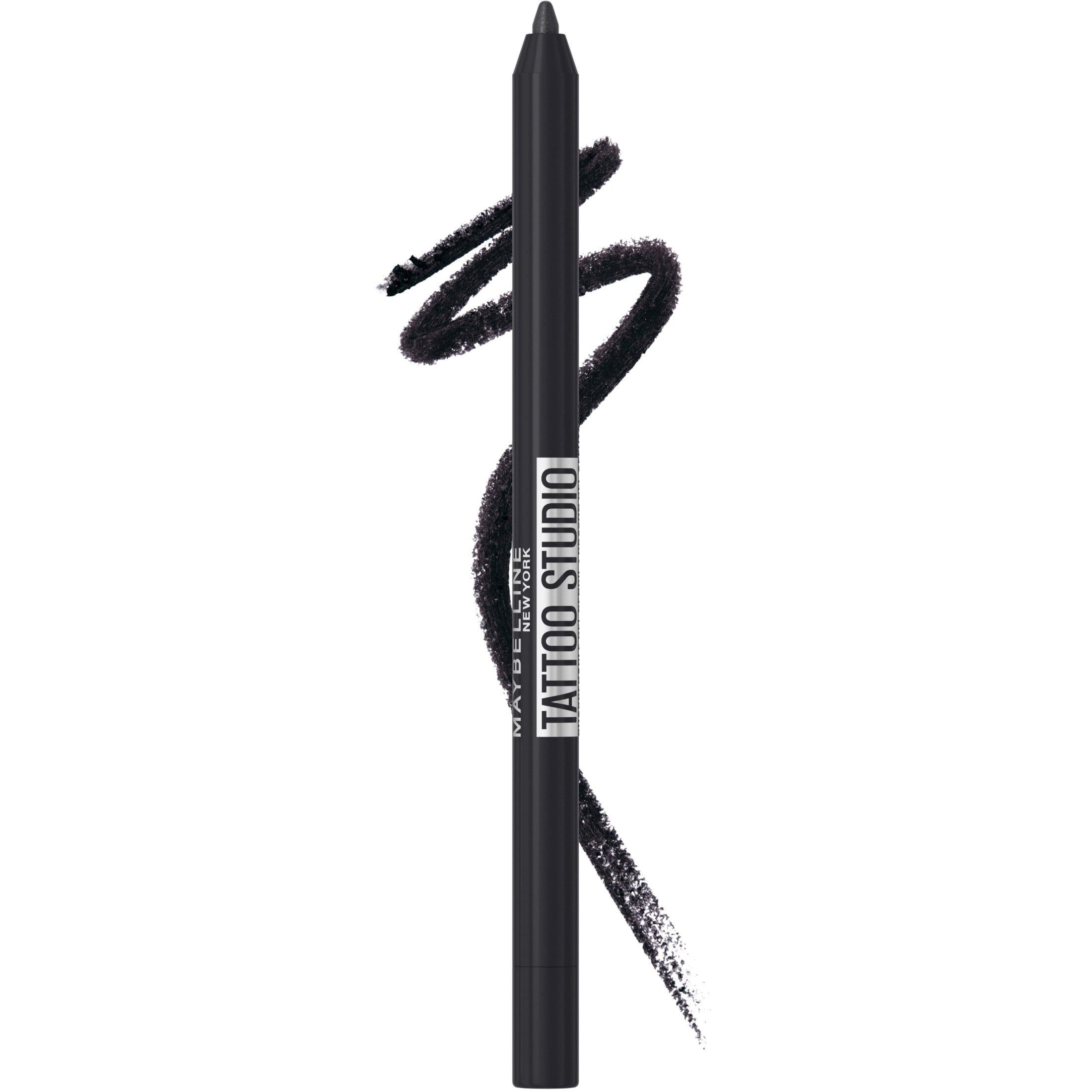Maybelline New York TattooStudio Waterproof Gel Eyeliner Pencil, Deep Onyx