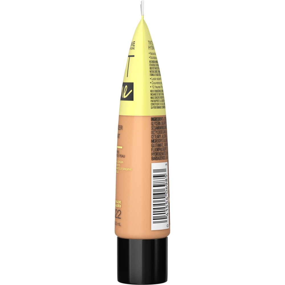 Maybelline Fit Me Tinted Moisturizer, Natural Coverage, Face Makeup, 322, 1 oz.
