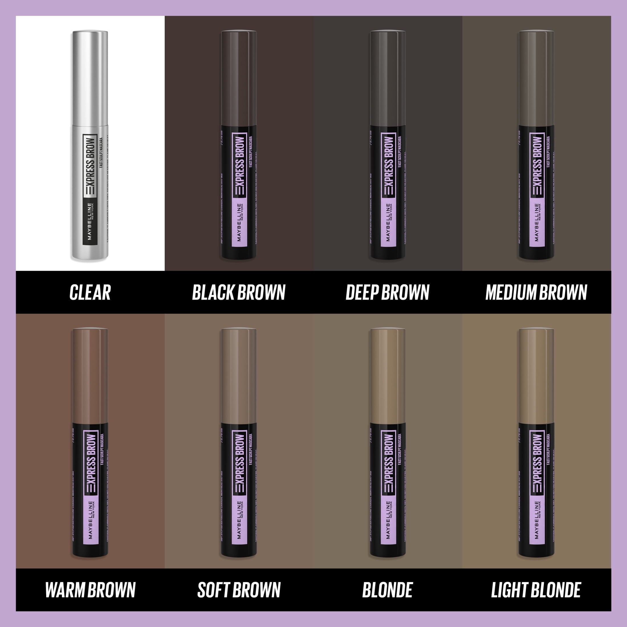 Maybelline Brow Fast Sculpt Eyebrow Gel Mascara, Clear