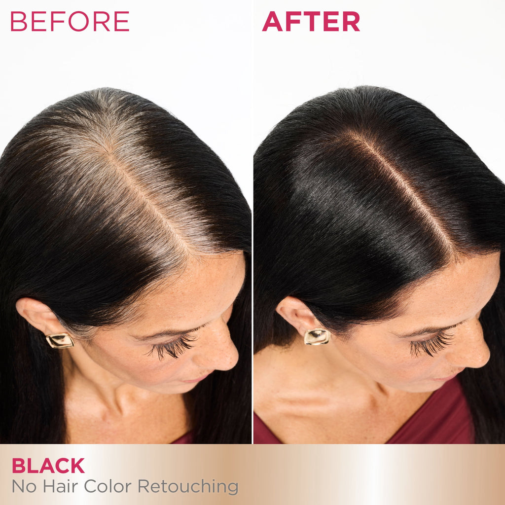 Garnier Color Sensation Color Retouch Permanent Hair Color for Adults, Black, 1 kit