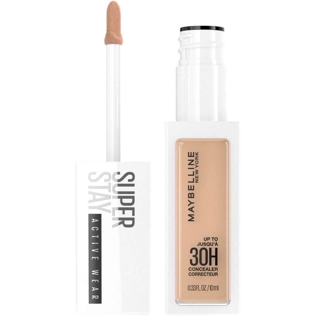 Maybelline Super Stay Longwear Liquid Concealer, Full Coverage, 25, 0.33 fl oz