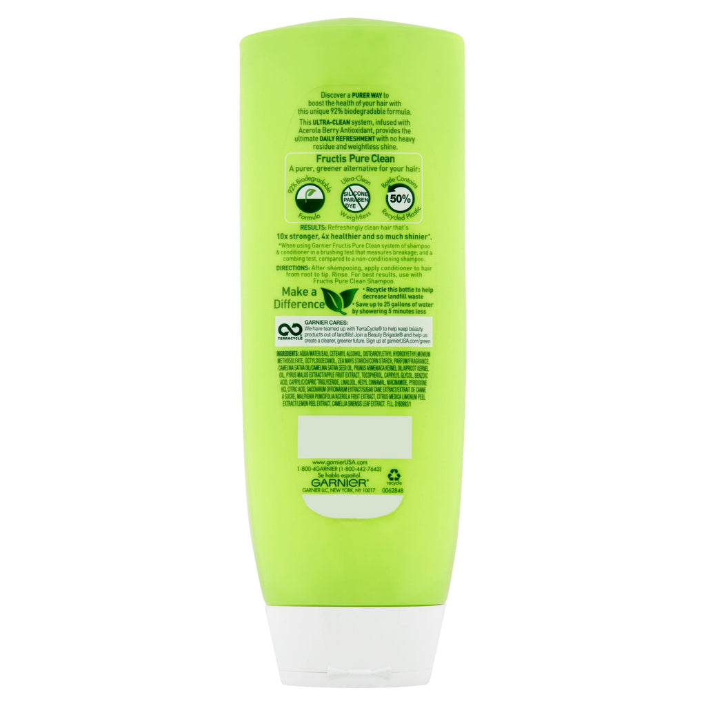 Garnier Fructis Conditioner Pure Clean Normal Hair, 13.0 FL OZ