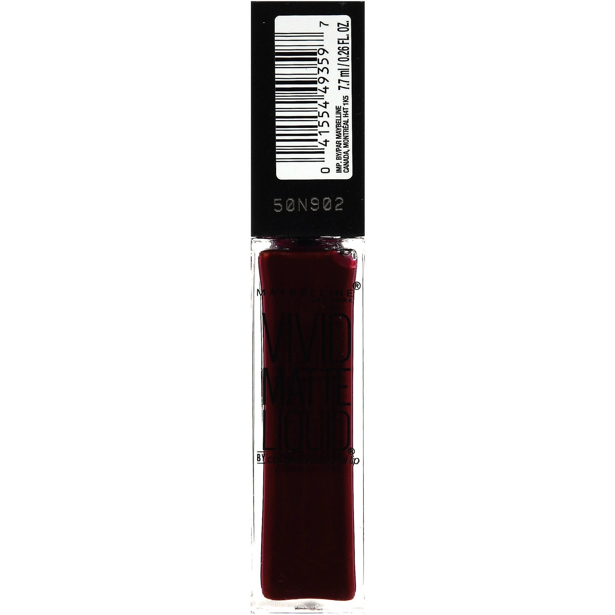Maybelline New York Color Sensational Vivid Matte Liquid, Corrupt Cranberry, 0.26 Fl Oz