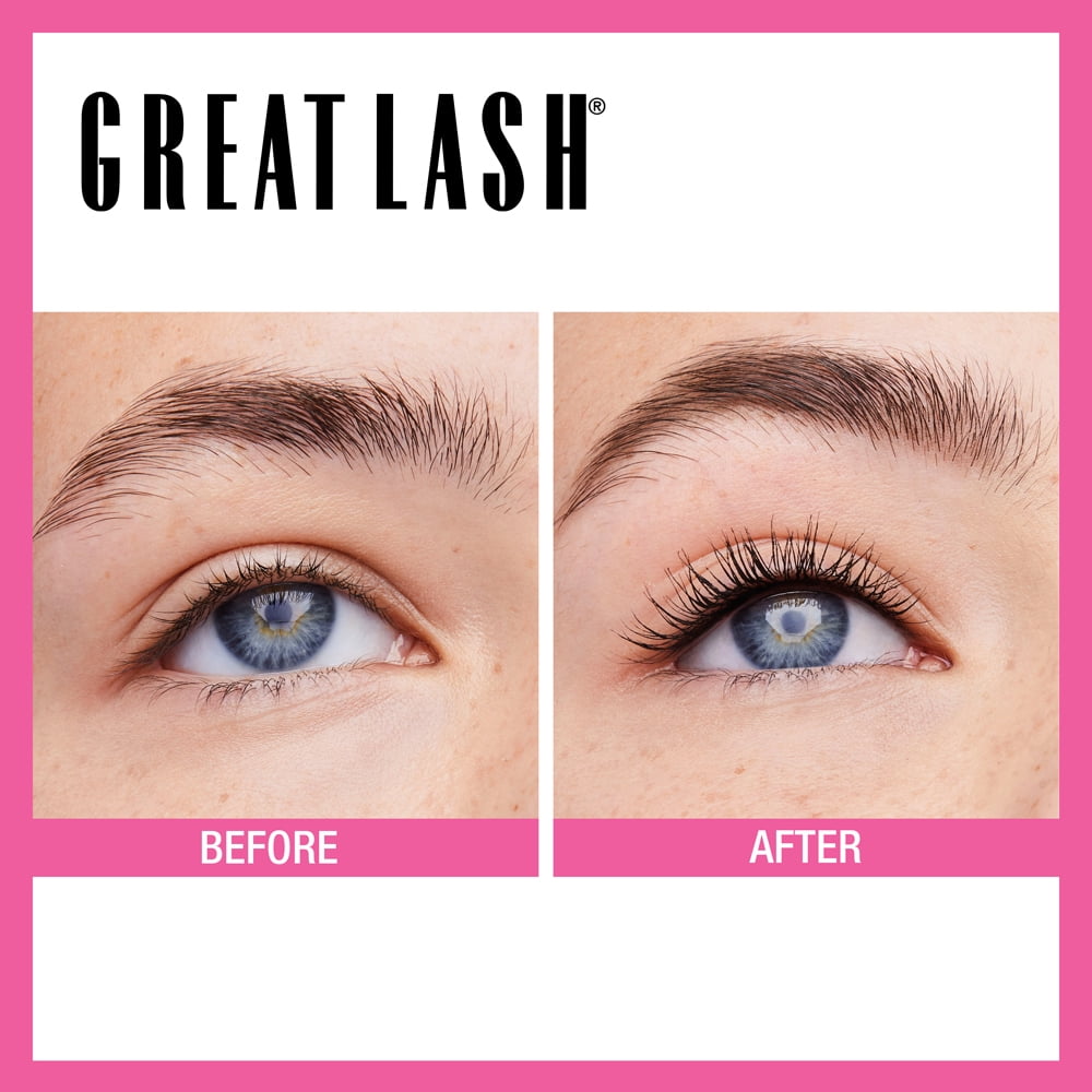 Maybelline Great Lash BIG Washable Mascara, Brownish Black