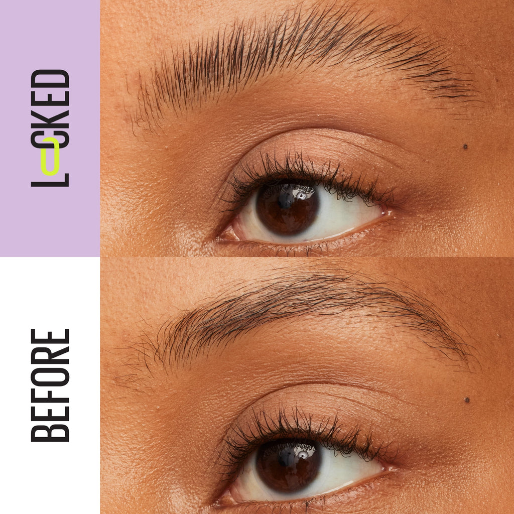 Maybelline Super Lock Brow Glue Clear Eyebrow Gel, Clear, 0.23 fl oz