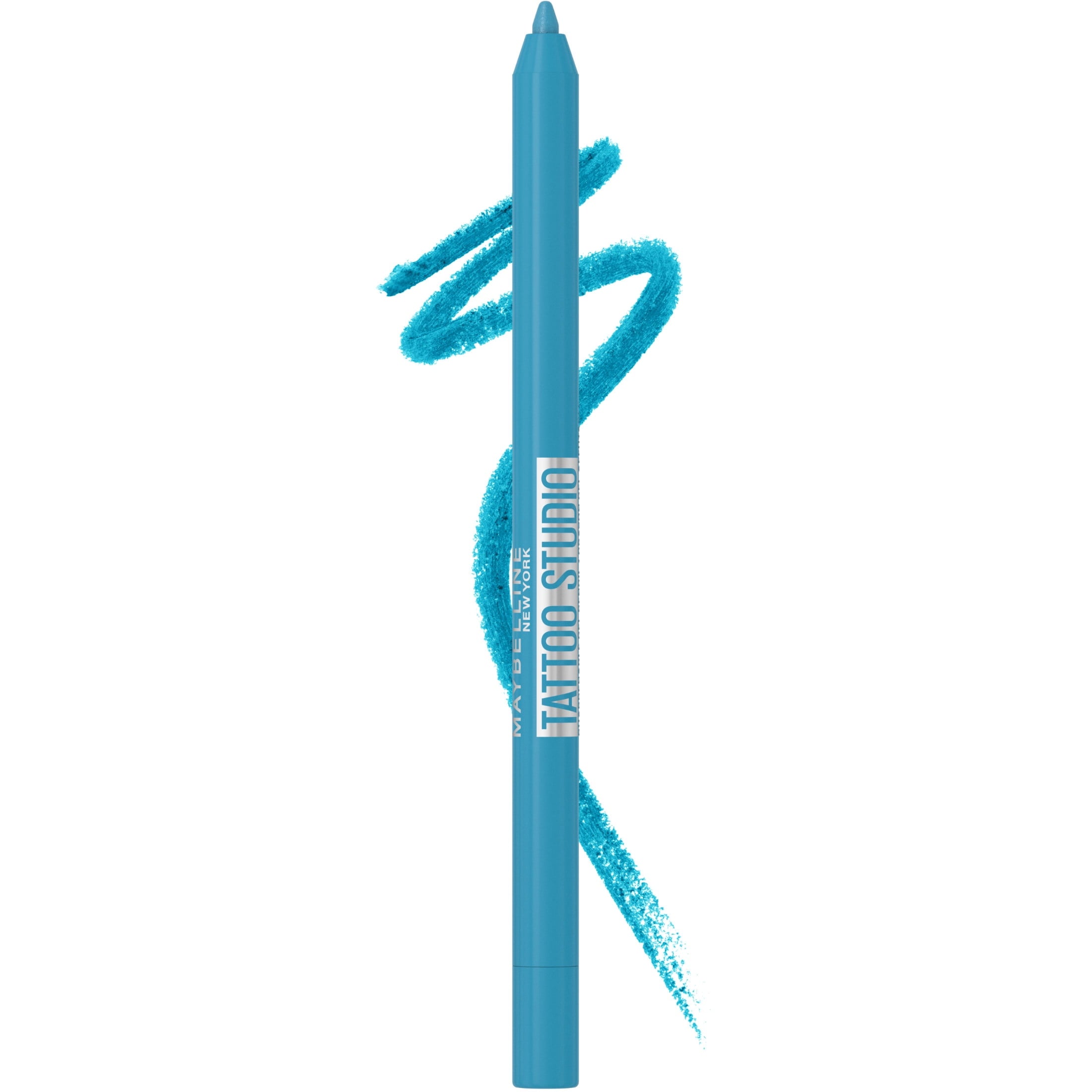 Maybelline Tattoo Studio Sharpenable Gel Pencil, Waterproof Eyeliner, Arctic Skies, 0.04 oz