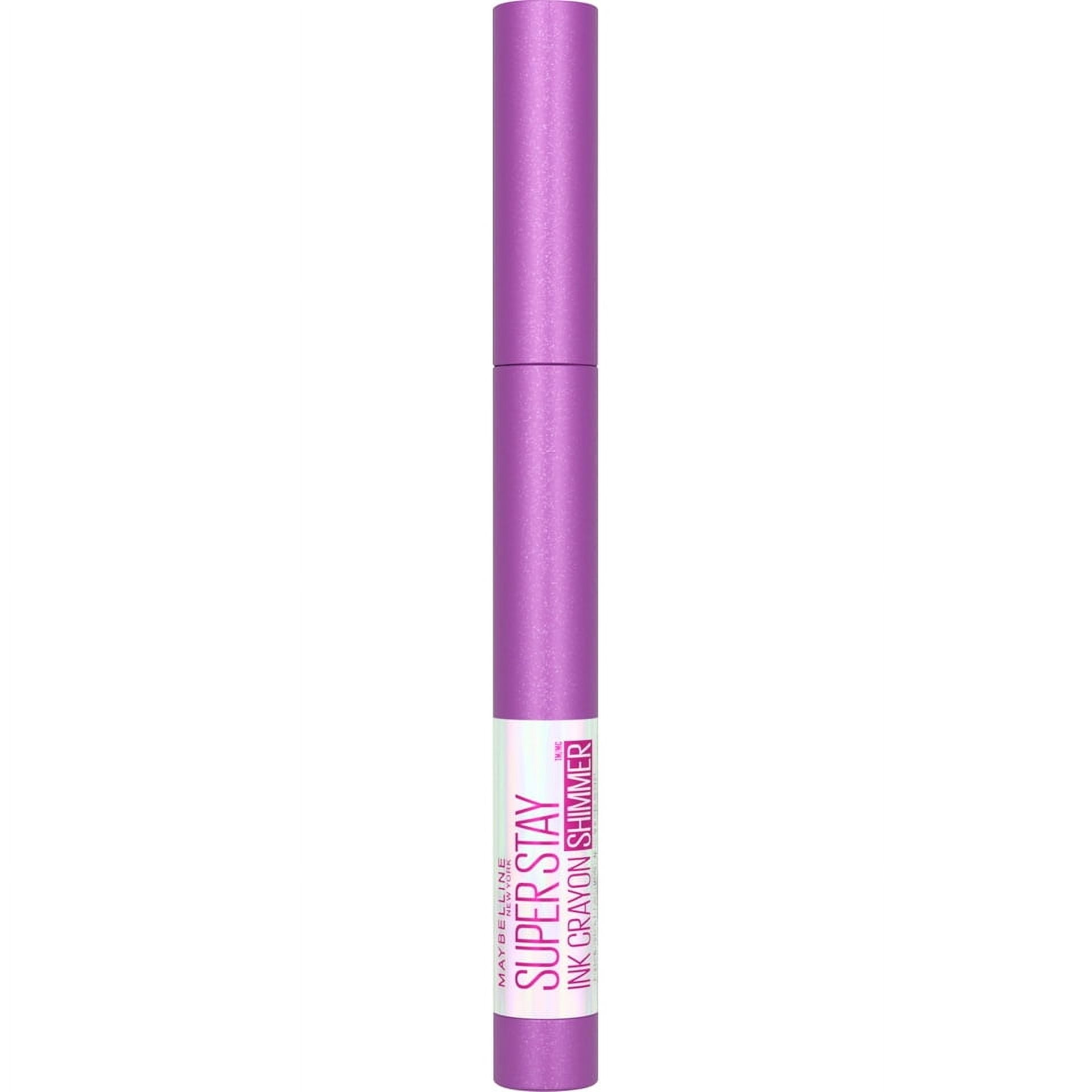 Maybelline Super Stay Ink Crayon Lipstick, Matte Longwear Lipstick, Throw a Party, 0.04 oz.