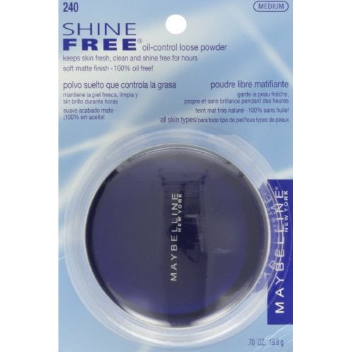 Maybelline Shine Free Oil Control Loose Powder, Medium, 0.7 oz