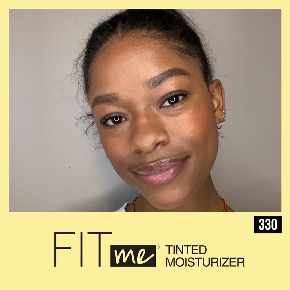 Maybelline Fit Me Tinted Moisturizer, Natural Coverage, Face Makeup, 330, 1 fl. oz.