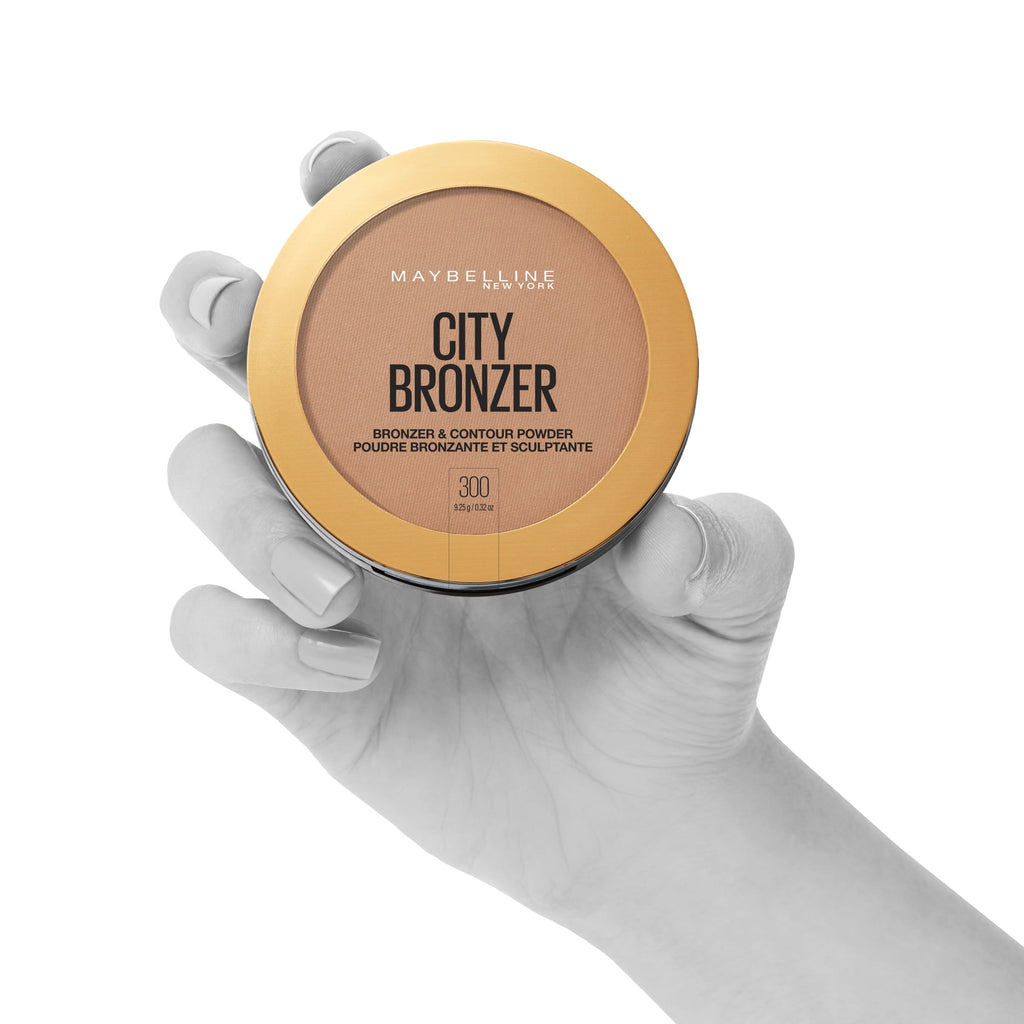 Maybelline City Bronzer Contour Powder Makeup, 300, 0.32 oz