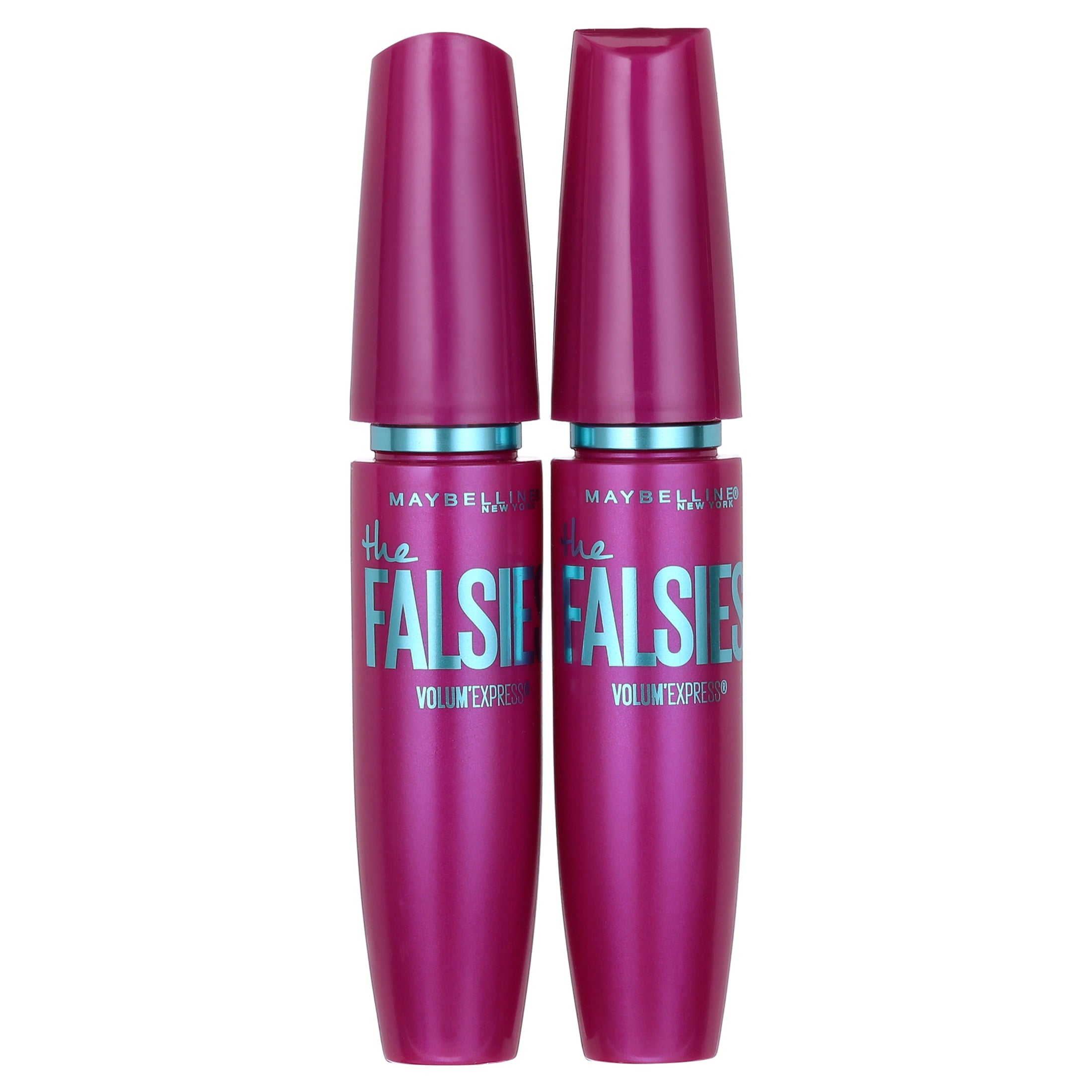 Maybelline The Falsies Washable Mascara, Blackest Black, 2 Pack
