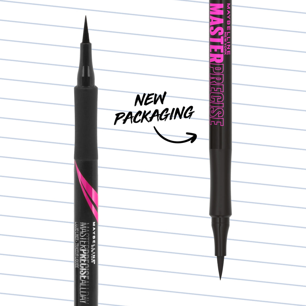 Maybelline EyeStudio Master Precise All Day Liquid Eyeliner, Forest Brown