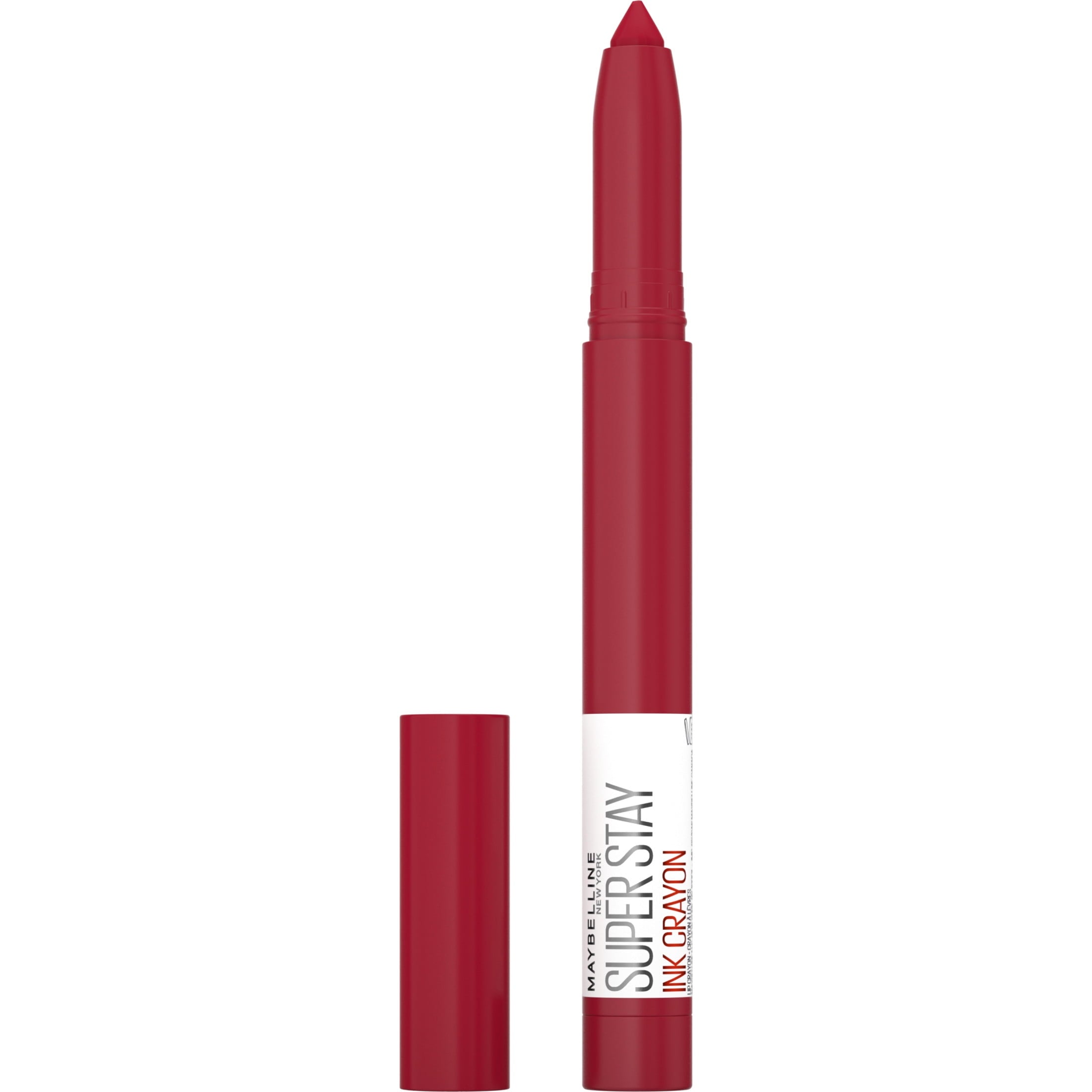 (2 pack) Maybelline Super Stay Ink Crayon Lipstick, Matte Longwear Lipstick, Check Yourself, 0.04 oz.