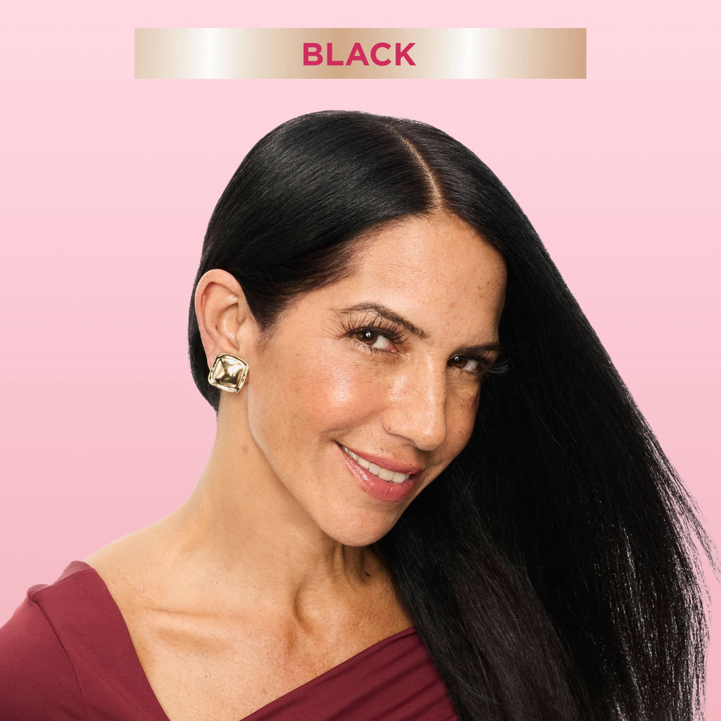 Garnier Color Sensation Color Retouch Permanent Hair Color for Adults, Black, 1 kit