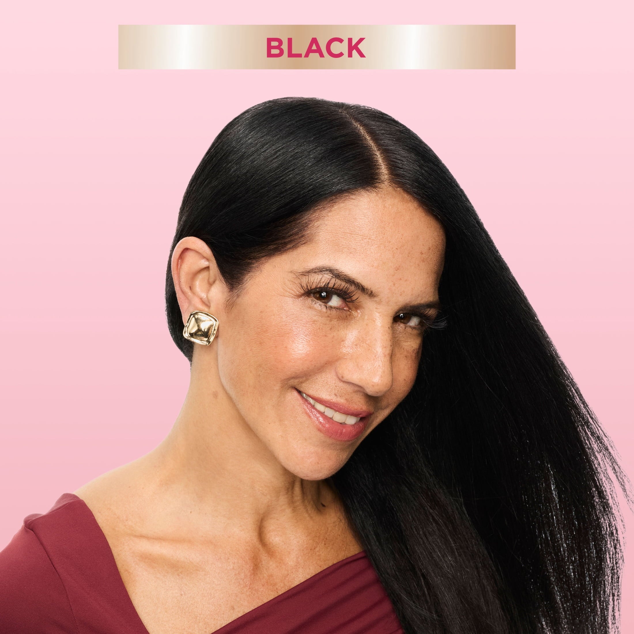 Garnier Color Sensation Color Retouch Permanent Hair Color for Adults, Black, 1 kit