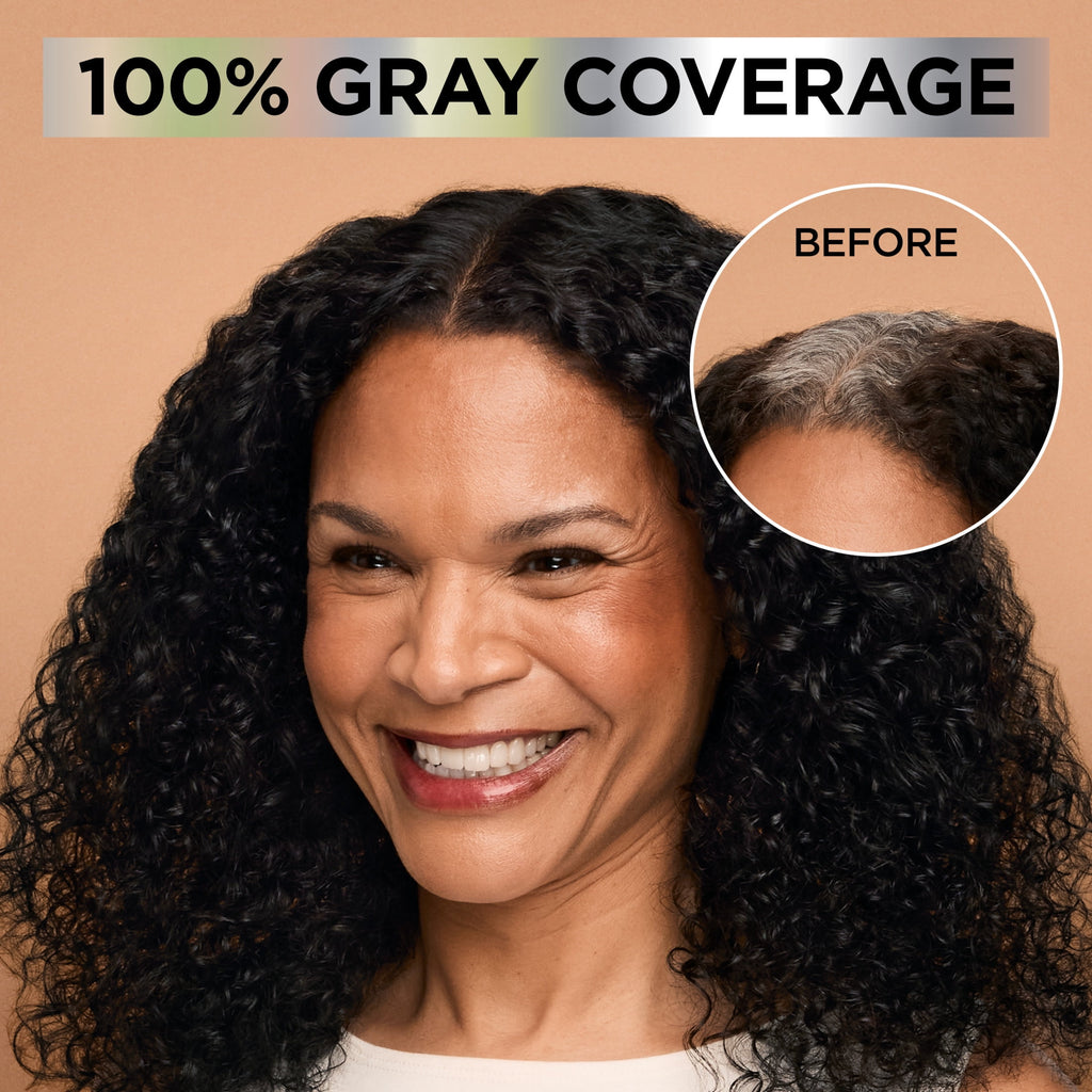 Garnier Nutrisse 0% Ammonia Glossy Curl Nourishing Permanent Hair Color Kit, CR6 Glossy Golden Brown, 1 Kit